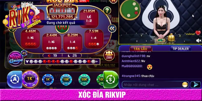 Xóc đĩa rikvip